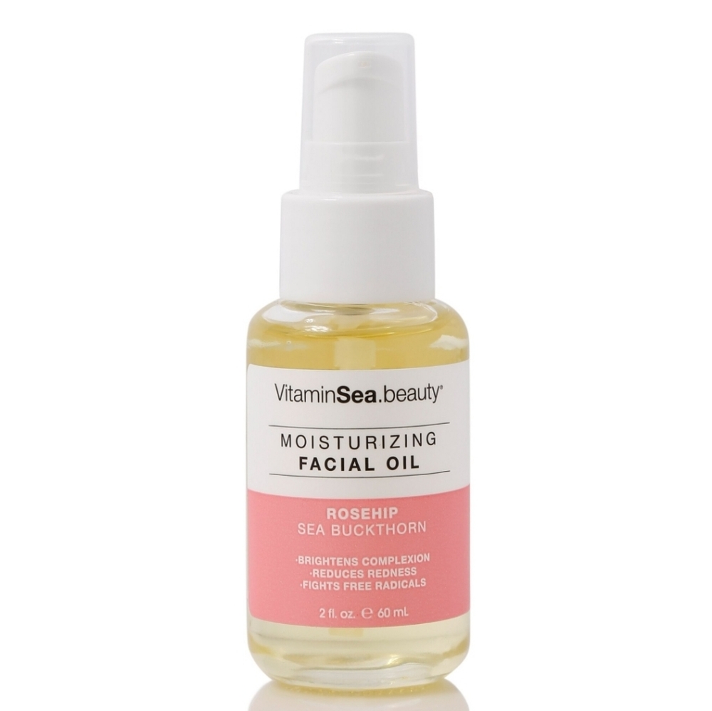 VitaminSea Beauty Rosehip & Sea Buckthorn Moisturizing Facial Oil! 2 oz